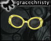Groovy Golden Glasses