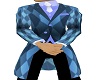 Blue Diamond Suit Top