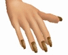 nails brown