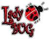 ladybug bbyshower cake