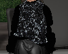 lace black sweater