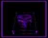 PURPLE TABLE SKULL