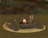 ANIMATED CAMPFIRE/GUITAR