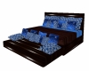 Blue-Brown Poseless Bed
