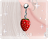 2S. Strawberry Earrings