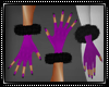 Winter Fur Gloves Pink