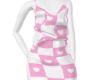 Heart Checker Pink Dress