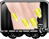 .7} Yellow Gloss Nails