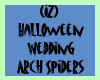 Wedding Arch Spiders