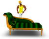 green n gold COUCH