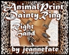 *jf* Animal Print Dainty