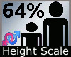 Height Scale 64% M