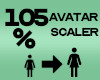 Avatar Scaler 105%