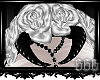 ~V~ White Roses Headdres