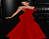 {L}Elegant Red  Gown