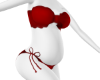 Red Preggo bikini
