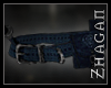 [Z] Belt +Dagger blue