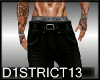 D13l Black Pants