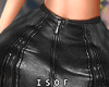 S-Black Leather Skirt RL
