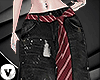 V: DENIM TIE BLACK