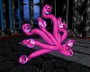 Neon Pink skull 9 tails