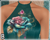 Teal Rose Beach Set