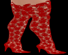 RLL sexy Boots Love Red