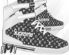 Grey Supreme Kicks