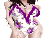 Violet Floral SwimSuit