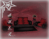 [LR]BLACK RED COUCH
