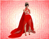 telles red gown
