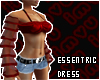 [B] Red Essentric Dress