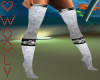 Long boots blk grey 