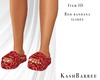 Red bandana slides