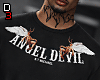 Ⓓ Y2K Angel Devil Tee