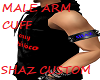 shaz custom arm cuff (M)