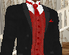 -RJ- Tuxedo Red Tie