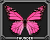 Pink Flying Butterflies
