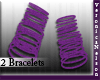 VN Purple 2 Bracelets