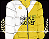 LZ Puffer White Yellow