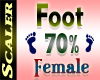 Foot Resizer 70%