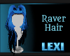 Raver Hair Blue