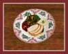 *C* Holiday Dinner Plate