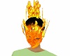 Head flames /F