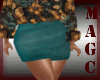 Dark teal skirt