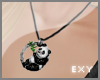 [X] Panda Necklace
