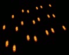 Pumpkin Floor Lights