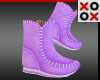 Purple Romping Boots