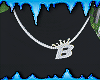Iced Out B Belly Chain