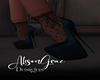 Amaris Teal Heels